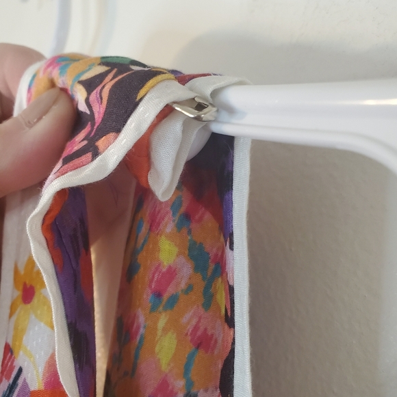 NWT Anthropologie Bhanuni By Jyoti Square Neck Maxi Dress Size 4 Garden Party - Picture 9 of 16